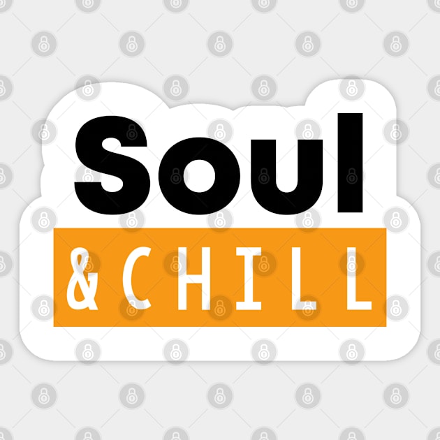 Soul music lover gift  . Perfect present for mother dad friend him or her Sticker by SerenityByAlex